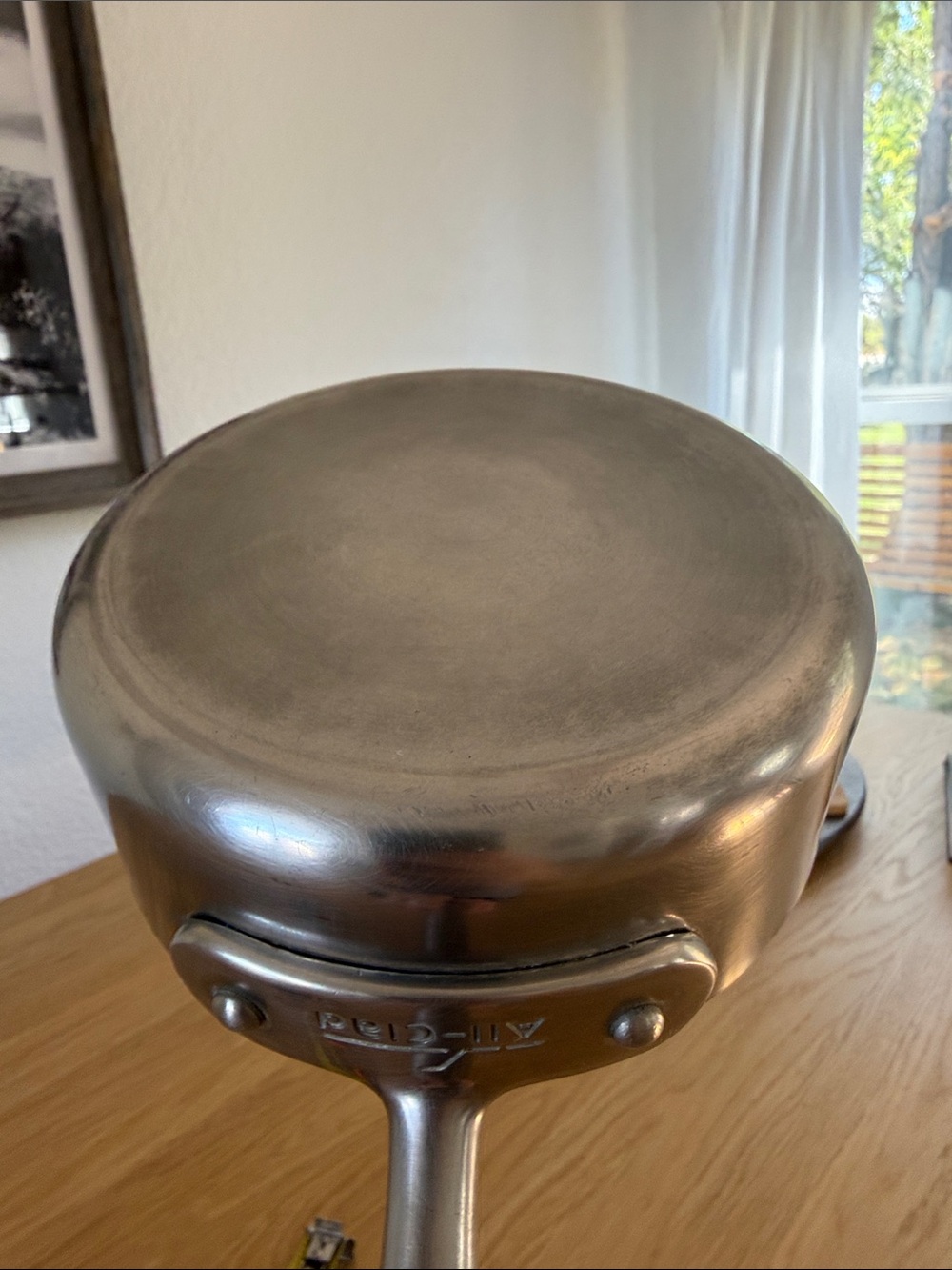 ALL CLAD Small Stainless Steel Saucepan // Pot - Picture 7 of 7